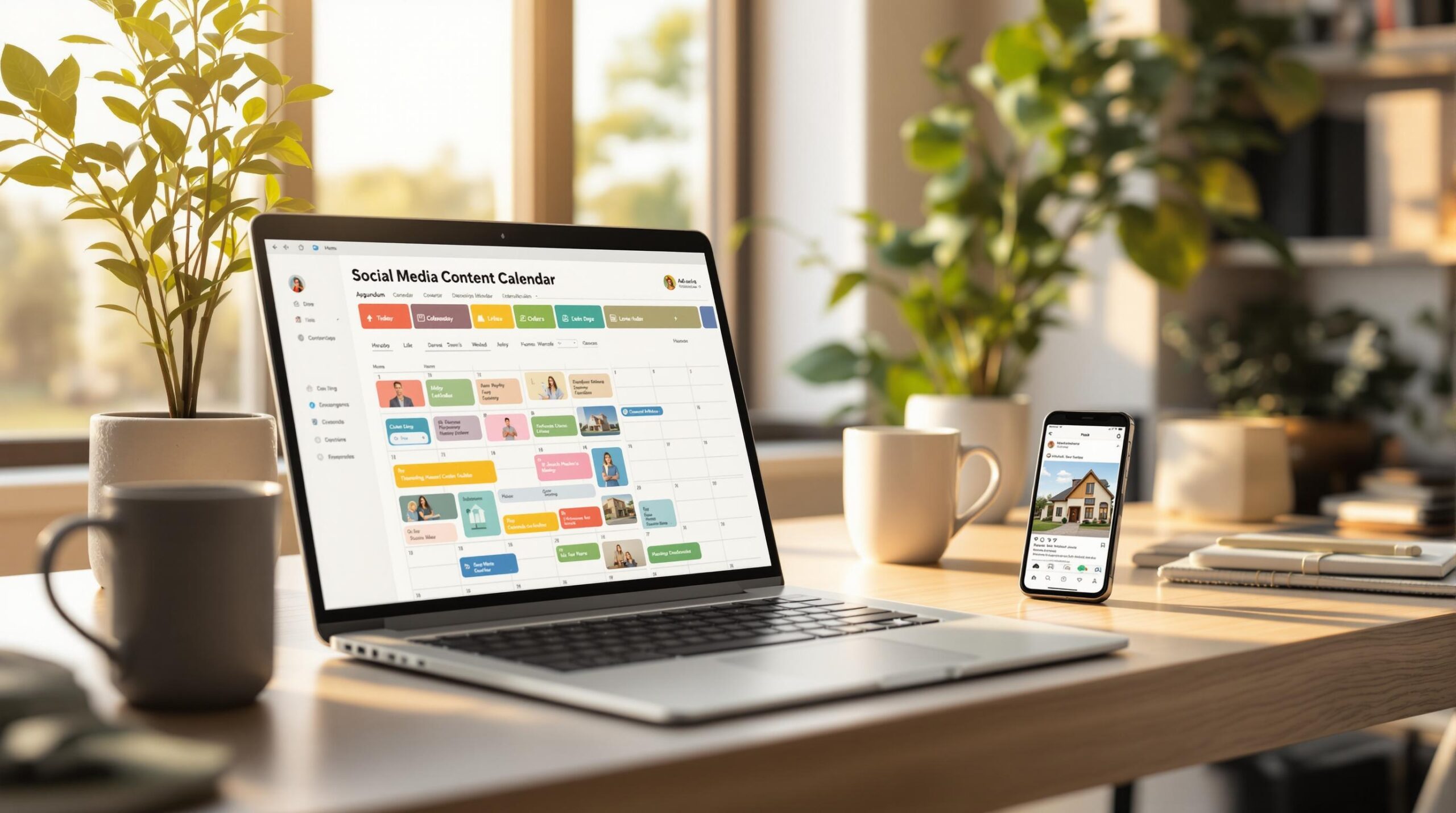 Social Media Content Calendar for Realtors: Guide